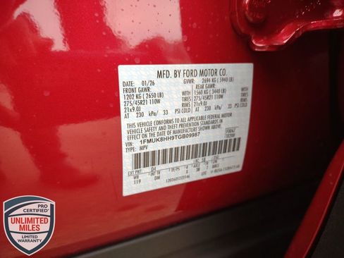 New 2026 Ford Explorer Platinum w/ LUX Leather Package image 30