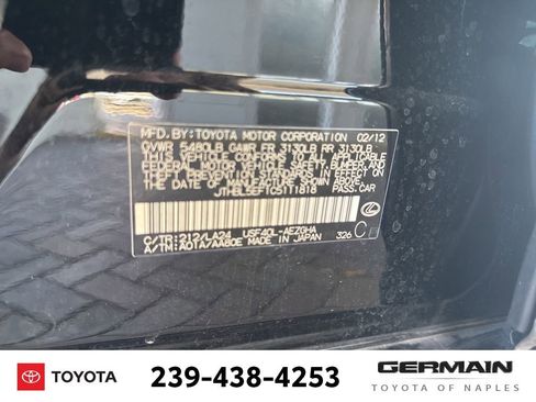 Used 2012 Lexus LS 460 w/ Sport Pkg image 26