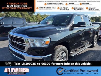 Certified 2020 RAM 1500 Big Horn