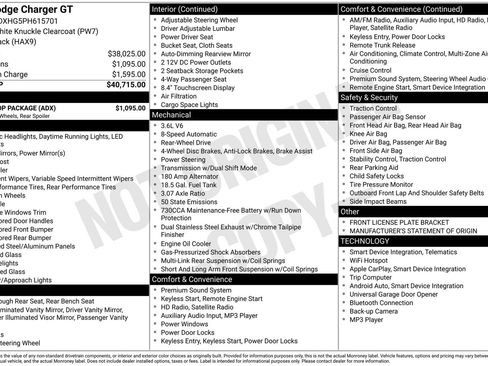 Used 2023 Dodge Charger GT w/ Blacktop Package image 34