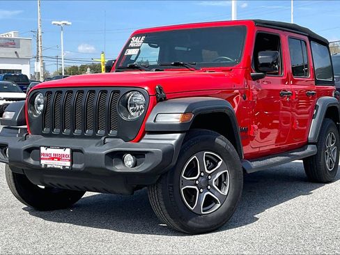 Used 2021 Jeep Wrangler Unlimited Sport image 3