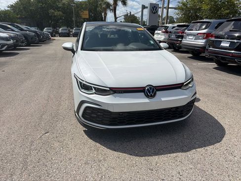 Certified 2023 Volkswagen GTI SE w/ Black Wheel Package FWD image 31