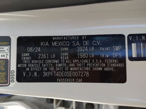 Used 2025 Kia K4 FWD image 33