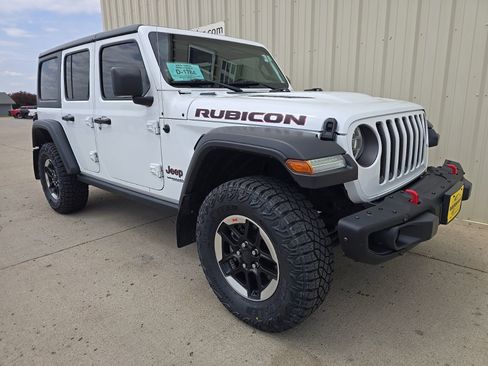 Used 2020 Jeep Wrangler Unlimited Rubicon w/ Steel Bumper Group AWD/4WD image 2