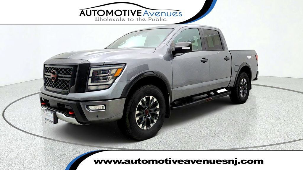 Used 2023 Nissan Titan PRO-4X w/ Pro-4x Convenience Package AWD/4WD image 1