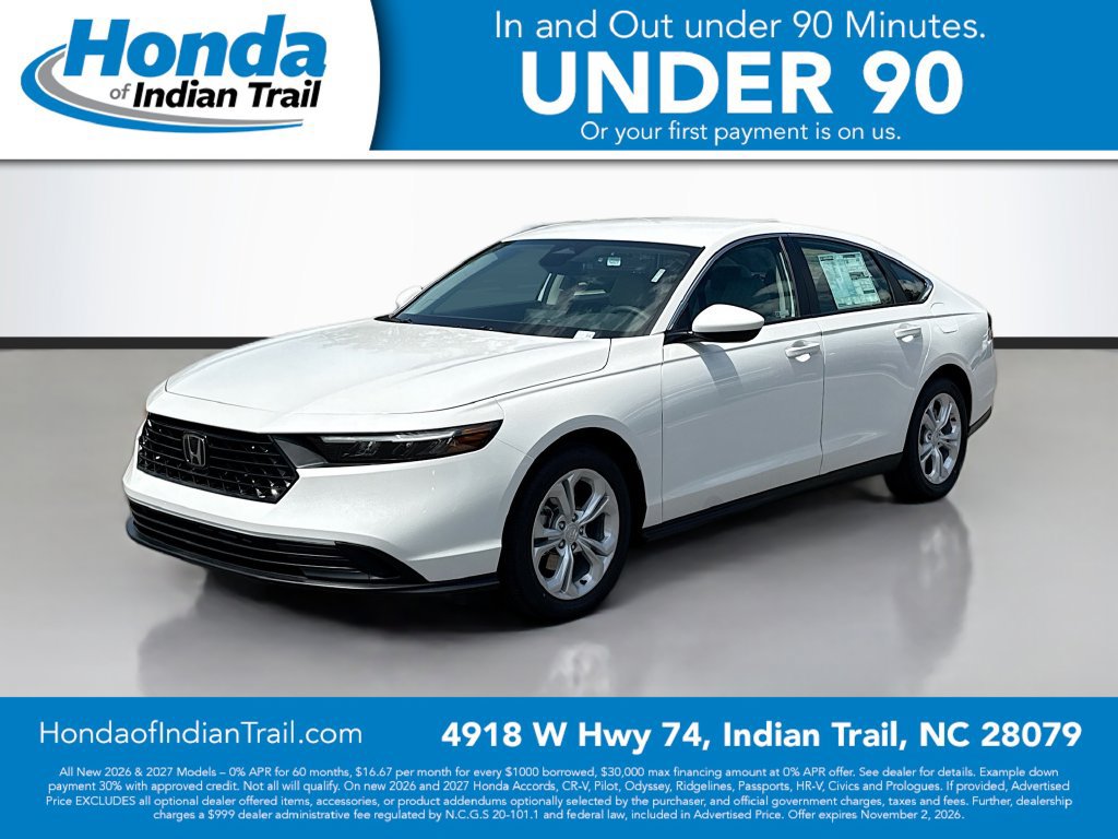 New 2026 Honda Accord LX image 3