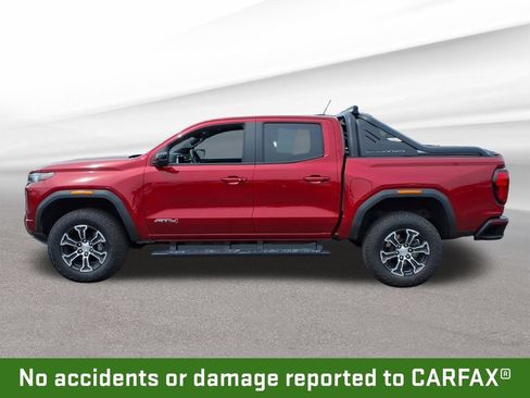 Certified 2023 GMC Canyon AT4 w/ LPO, Sports Bar Package AWD/4WD image 2