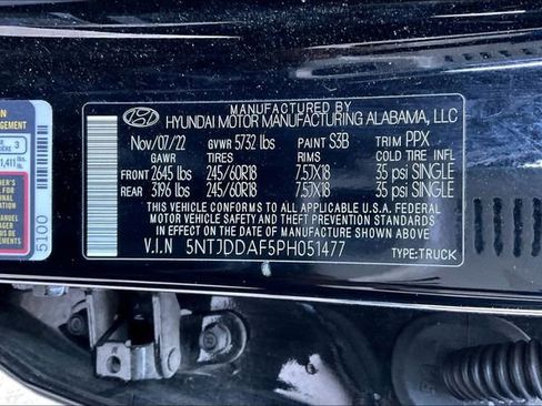 Used 2023 Hyundai Santa Cruz SEL Premium w/ Winter Package image 6