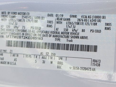 Used 2019 Ford F250 XL w/ Power Equipment Group image 54