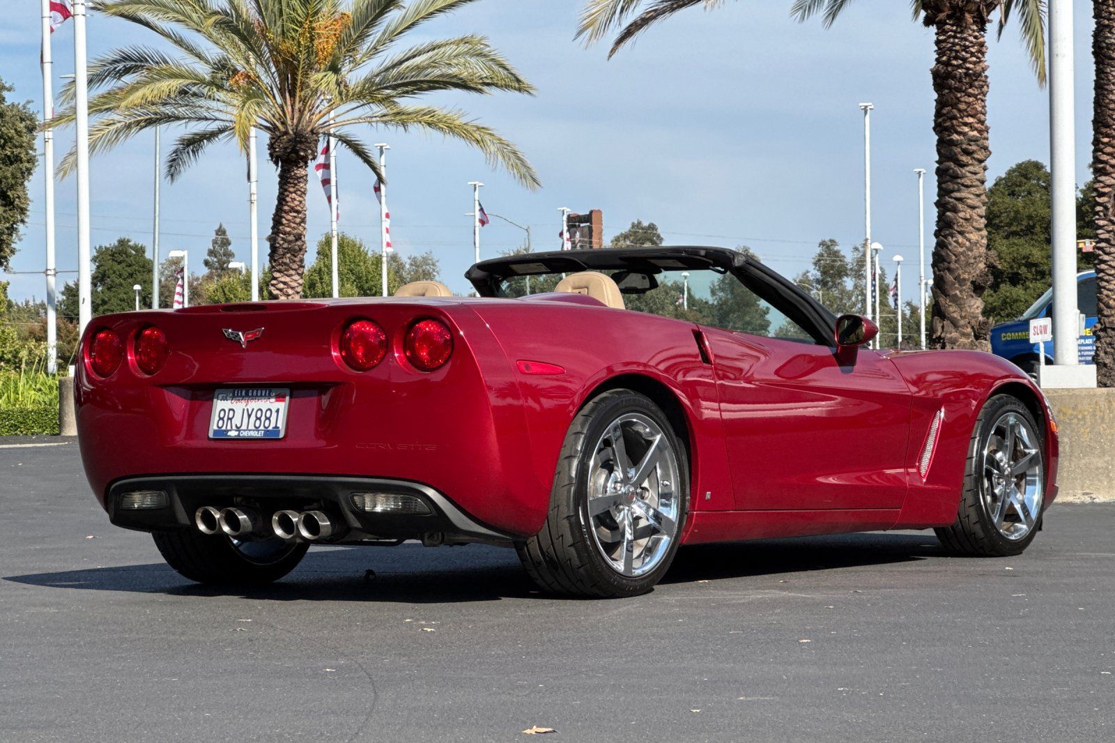 Used 2008 Chevrolet Corvette Convertible w/ Preferred Equipment Group RWD image 3