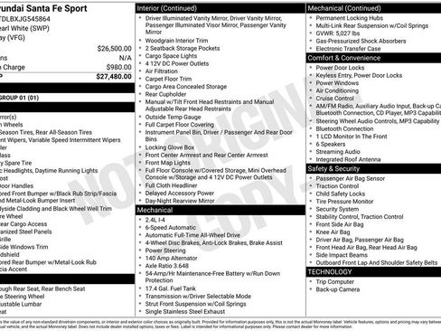 Used 2018 Hyundai Santa Fe Sport image 8