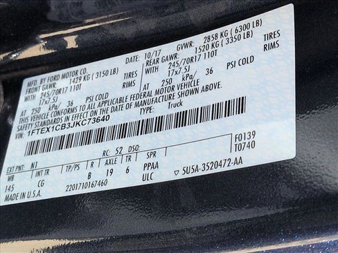 Used 2018 Ford F150 XL w/ Equipment Group 101A Mid RWD image 22