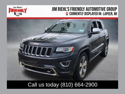 Used 2014 Jeep Grand Cherokee Overland w/ Advanced Technology Group AWD/4WD image 1