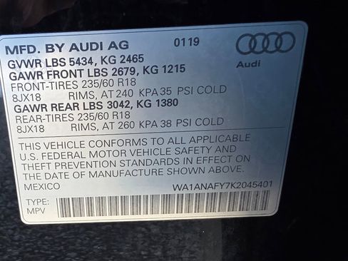 Used 2019 Audi Q5 2.0T Premium w/ Convenience Package image 36