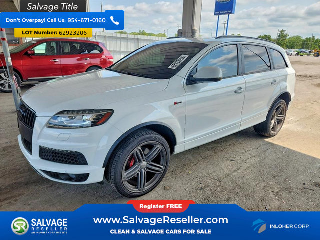 Used 2015 Audi Q7 3.0T S line Prestige w/ Luxury Package AWD/4WD image 1