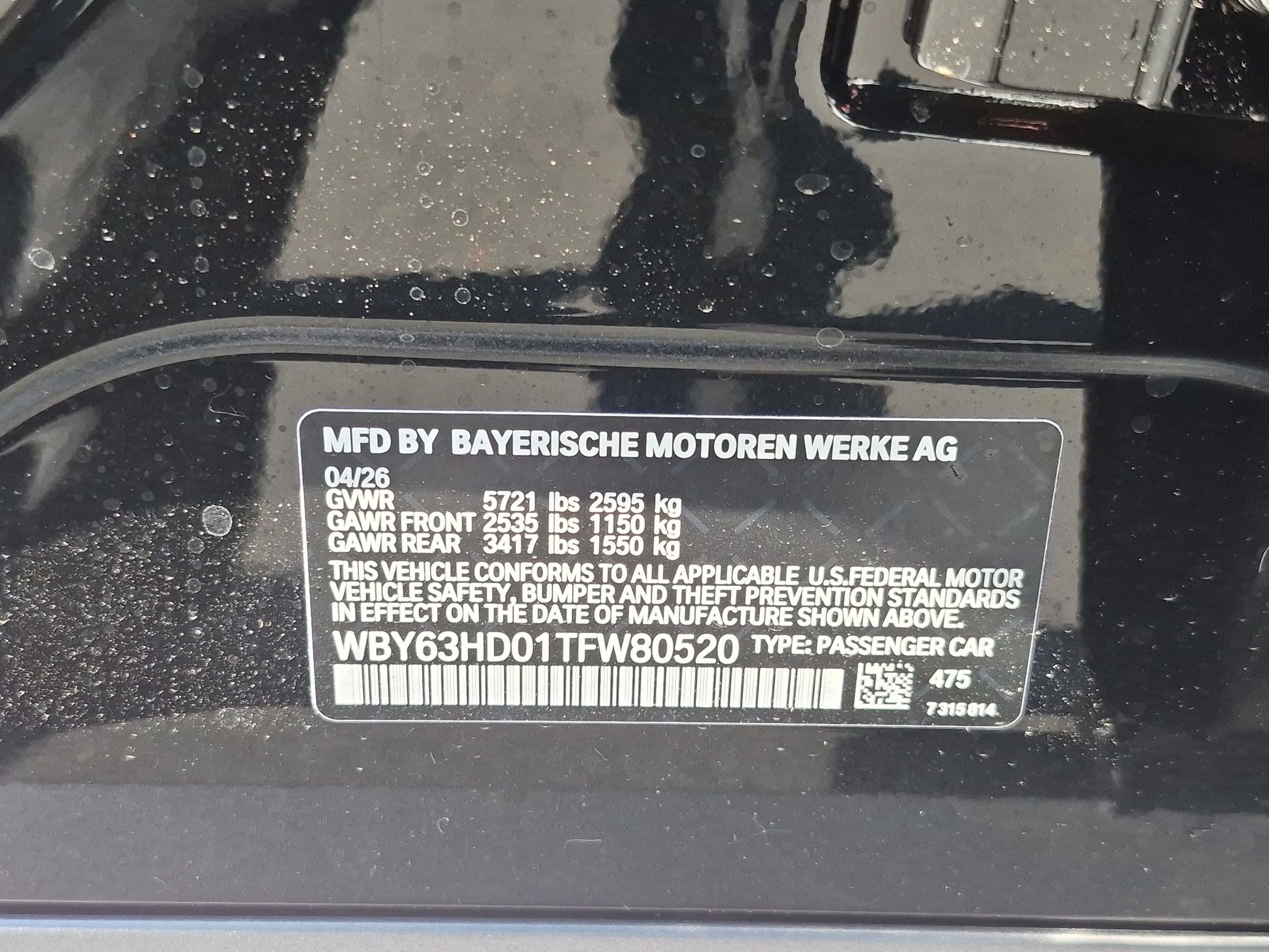 New 2026 BMW i4 eDrive40 w/ Parking Assistance Package RWD image 36