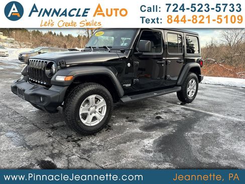 Used 2021 Jeep Wrangler Unlimited Sport image 1