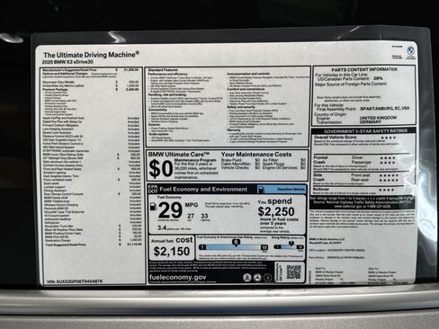 New 2026 BMW X3 xDrive30i w/ Premium Package AWD/4WD image 26