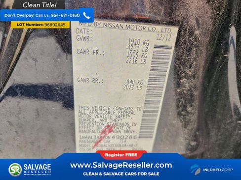 Used 2013 Nissan Altima 2.5 SL w/ Technology Pkg image 16