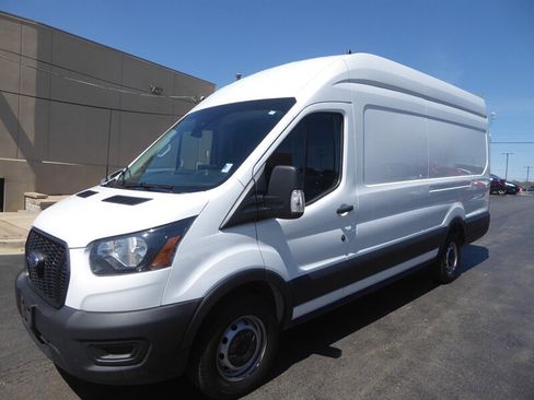 Used 2023 Ford Transit 250 148 High Roof Extended w/ Load Area Protection Package image 3