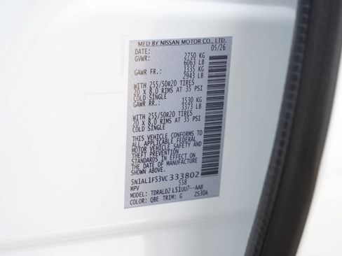 New 2027 INFINITI QX60 Luxe w/ Cargo Package FWD image 27