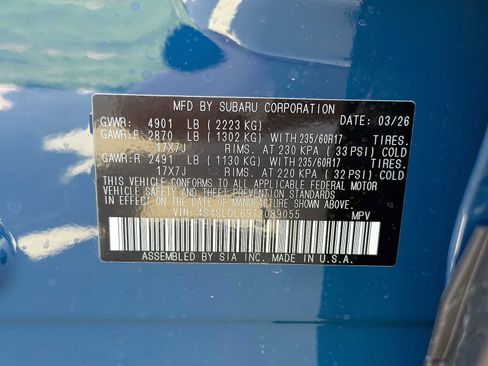 New 2026 Subaru Forester Wilderness AWD/4WD image 32