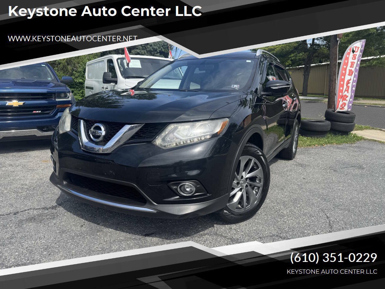 Used 2015 Nissan Rogue SL w/ SL Premium Package AWD/4WD image 1