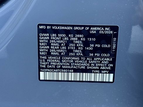 New 2026 Volkswagen Atlas SEL Premium R-Line image 29