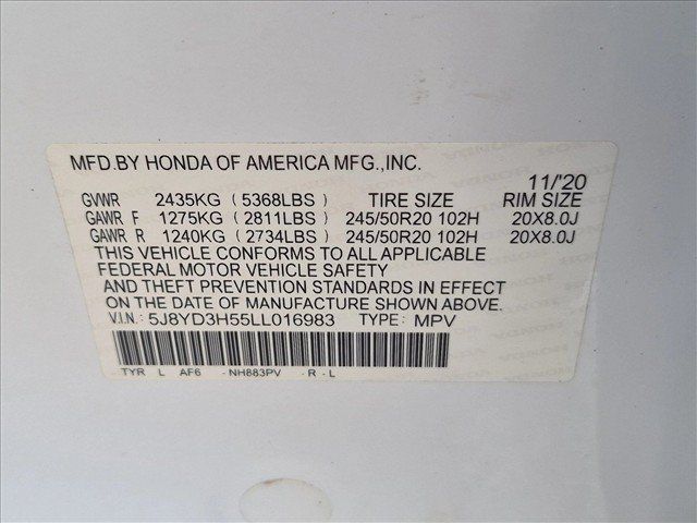 Used 2020 Acura MDX w/ Technology Package FWD image 27