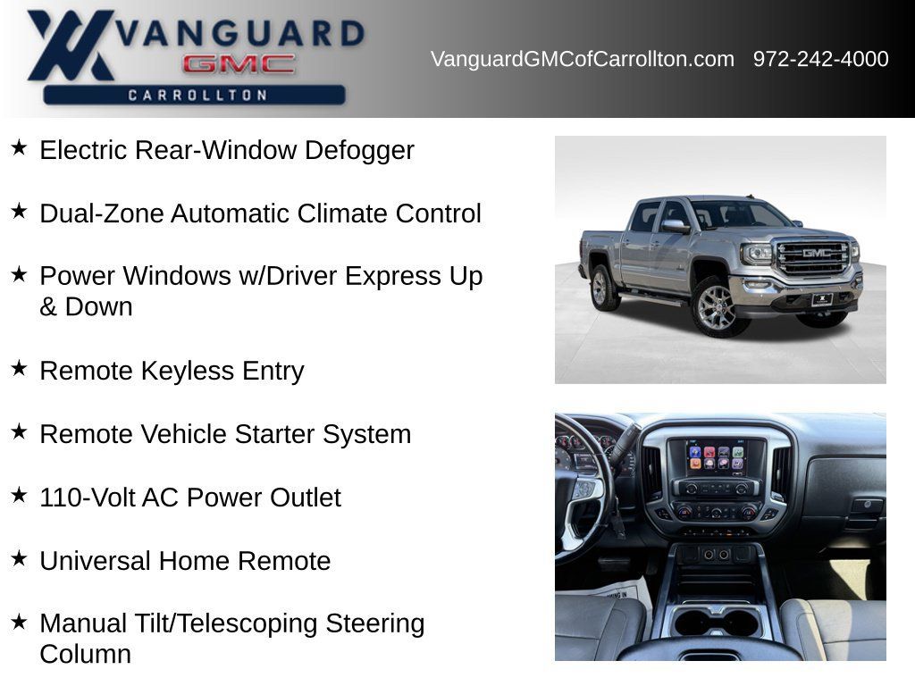 Used 2018 GMC Sierra 1500 SLT w/ Texas SLT Premium Package AWD/4WD image 12