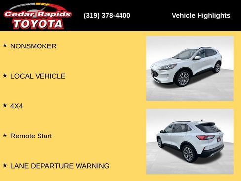 Used 2022 Ford Escape Titanium image 16