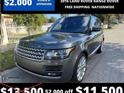 Used 2016 Land Rover Range Rover HSE