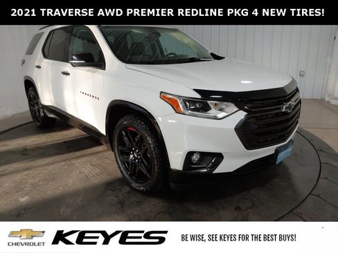 Certified 2021 Chevrolet Traverse Premier w/ Redline Edition image 11