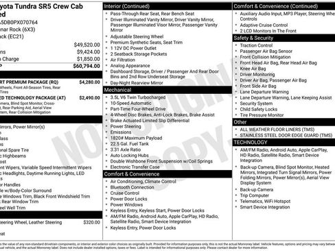 Used 2023 Toyota Tundra SR5 w/ TRD Sport Premium Package image 4