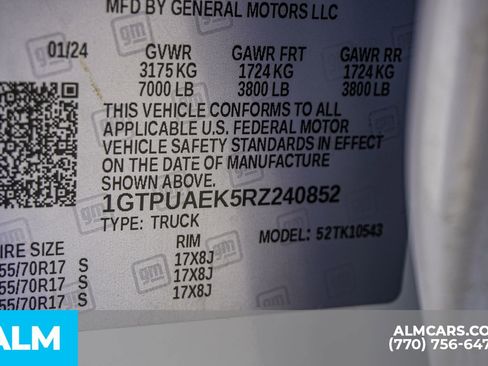 Used 2024 GMC Sierra 1500 Pro w/ Pro Value Package image 57