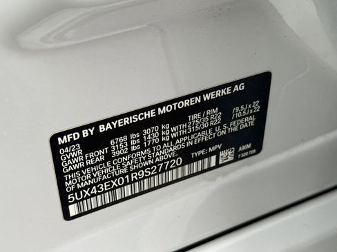 Certified 2024 BMW X6 M60i image 39