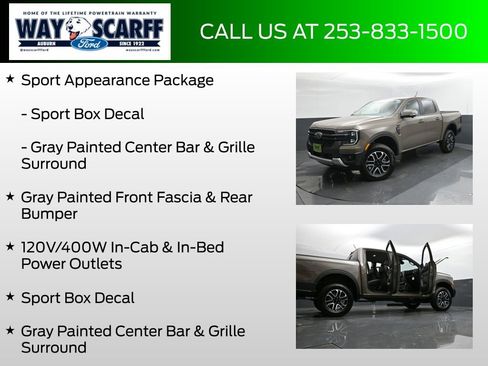 New 2025 Ford Ranger Lariat w/ Convenience Package image 12