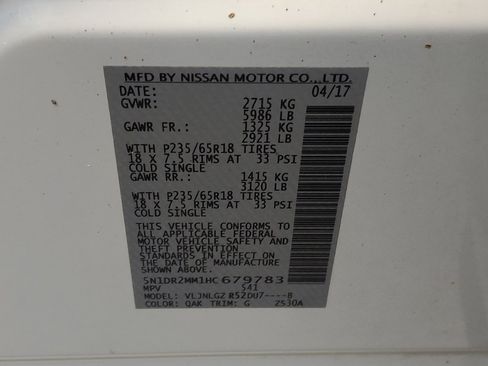 Used 2017 Nissan Pathfinder SL AWD/4WD image 33