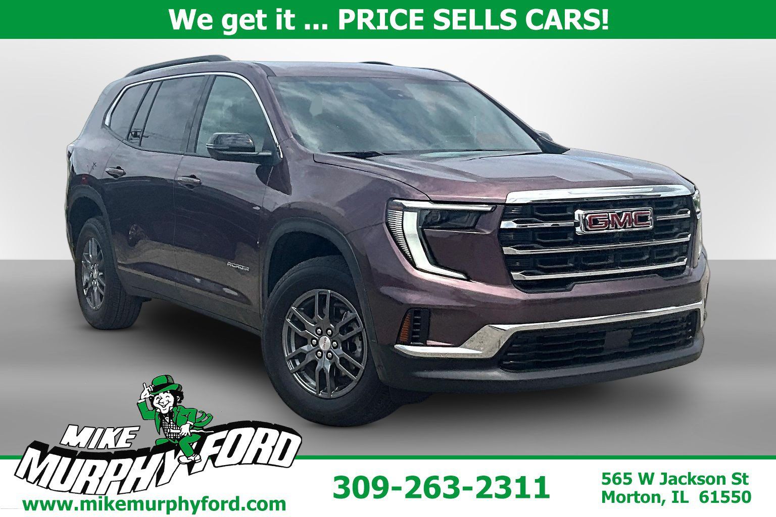 Used 2025 GMC Acadia Elevation FWD image 1