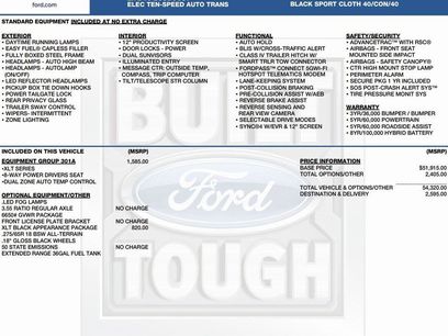 New 2025 Ford F150 XLT w/ Equipment Group 301A Standard