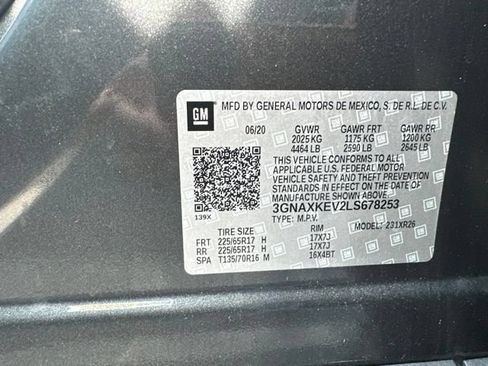 Used 2020 Chevrolet Equinox LT FWD image 9