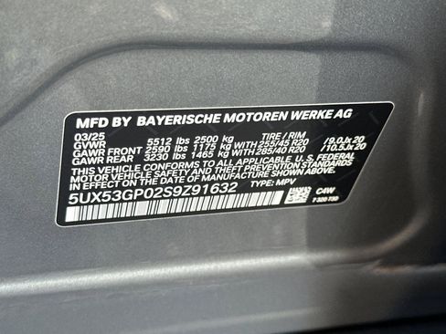 Used 2025 BMW X3 xDrive30i w/ Premium Package image 40