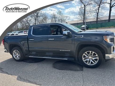 Used 2021 GMC Sierra 1500 SLT w/ SLT Premium Plus Package AWD/4WD image 1