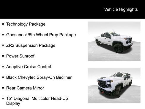Used 2024 Chevrolet Silverado 2500 ZR2 w/ Technology Package image 47