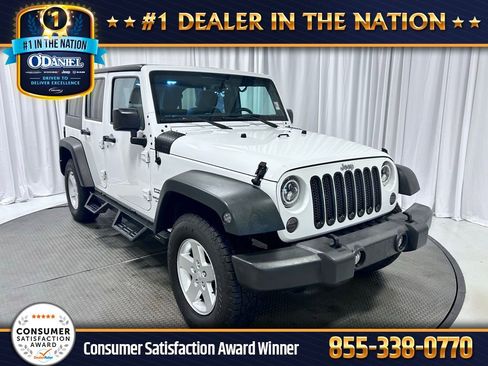 Used 2016 Jeep Wrangler Unlimited Sport w/ Quick Order Package 24S image 1