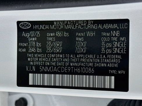 Certified 2026 Hyundai Tucson SE AWD/4WD image 36
