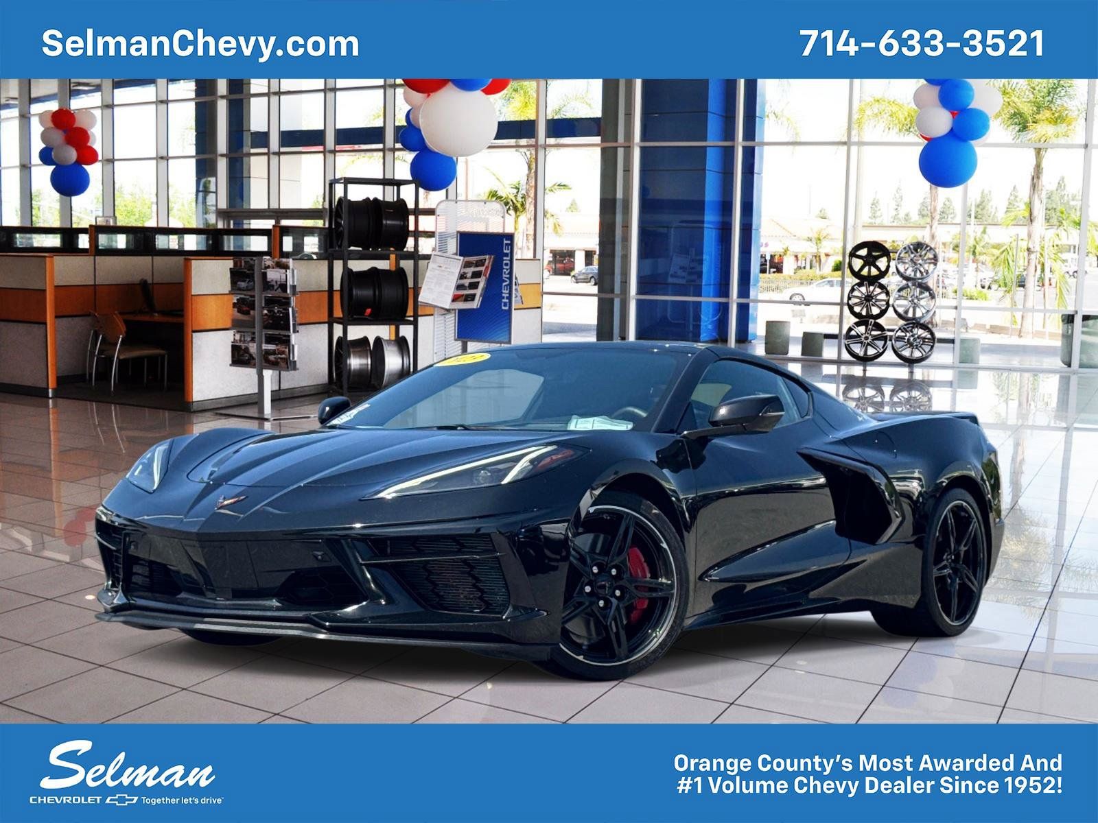 Used 2023 Chevrolet Corvette Stingray Preferred Cpe w/ Z51 Performance Package RWD image 1