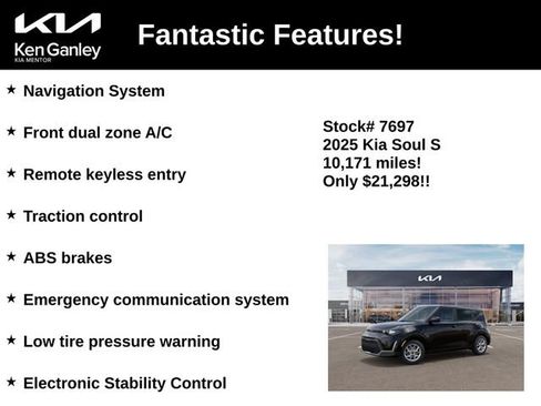 Certified 2025 Kia Soul S FWD image 2