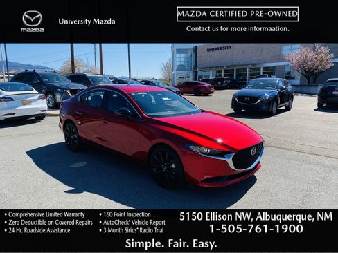 Certified 2025 MAZDA MAZDA3 s image 1