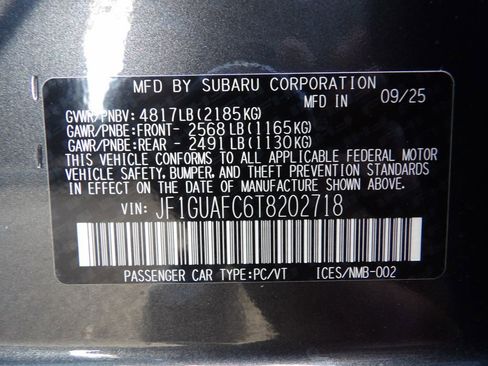 New 2026 Subaru Impreza 2.0i Sport image 29